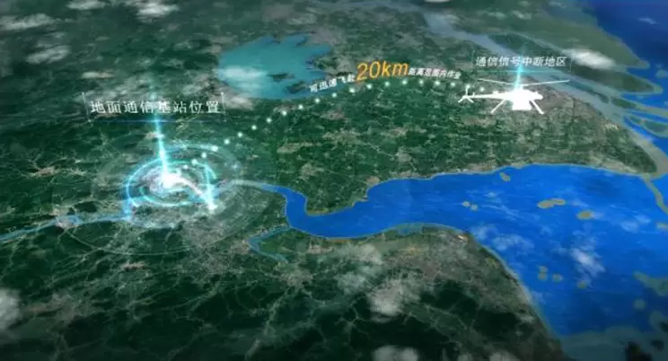 Wie geht man mit plötzlichen Kommunikationsausfällen infolge einer Katastrophe um? Die Hayabusa 10-Avatare „Luftstützpunkte“ können zur Wiederherstellung der öffentlichen Netzwerkkommunikation eingesetzt werden.