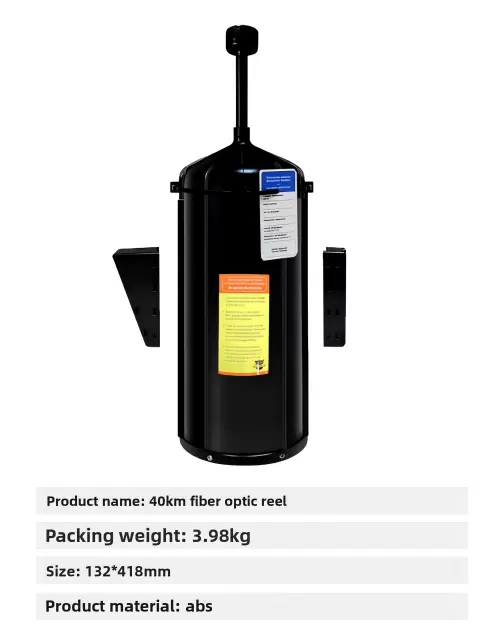 Drohnen, ausgestattet mit Glasfaserspulen für Reichweiten von 3 km, 5 km, 10 km, 15 km, 20 km, 30 km und 40 km.
