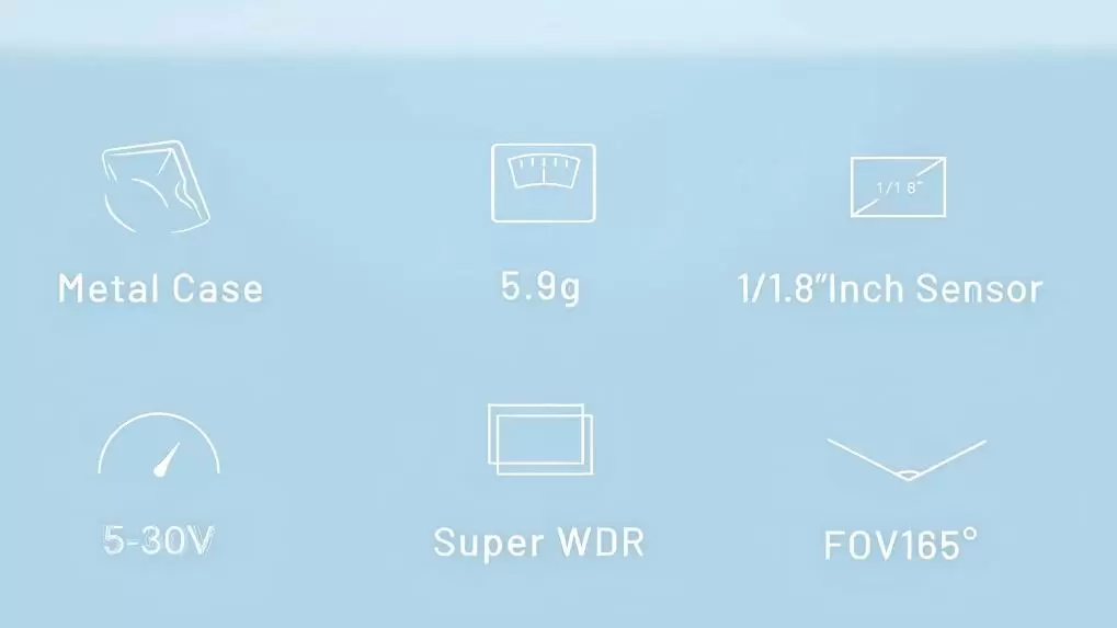 Caddx 2 Nachtsichtkamera