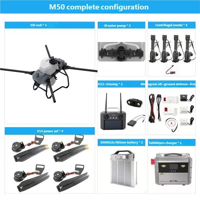 M50 Drohne f&uuml;r den landwirtschaftlichen Pflanzenschutz