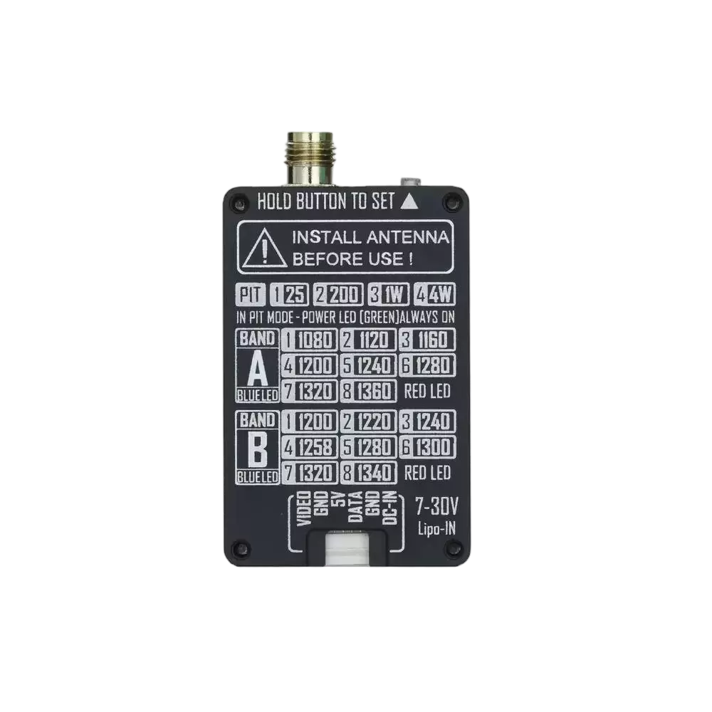 1,3 GHz 4 W FPV-Videosender-Set